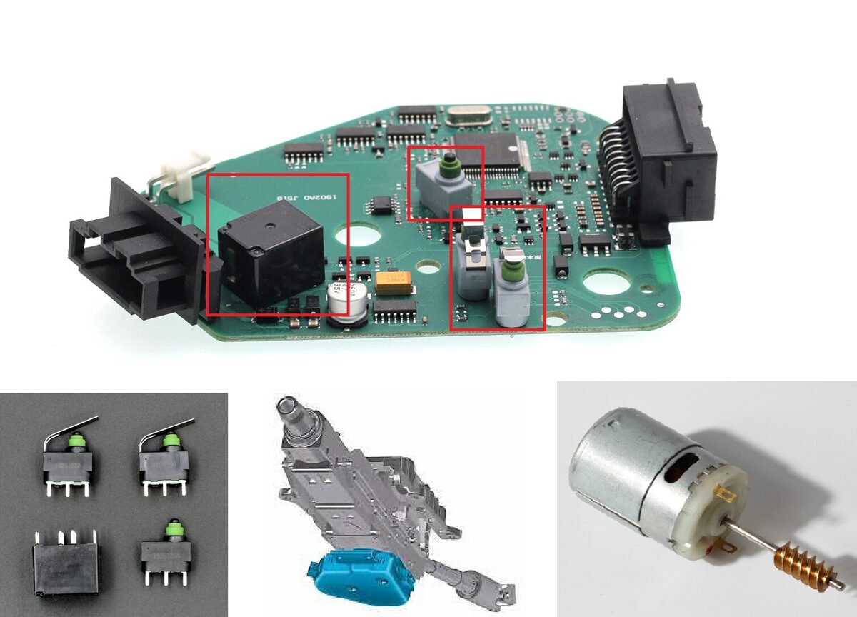AUDI A6 C6 / Q7 steering column lock repair kit 100 4F0905852B with