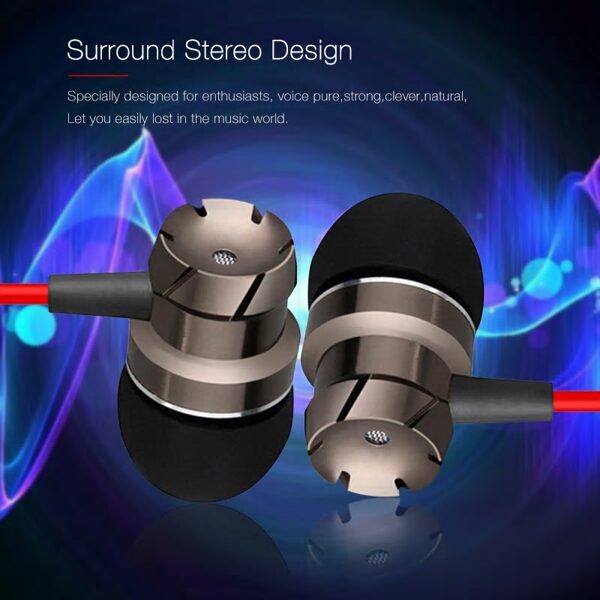 Super Bass Stereo Earphones with Microphone